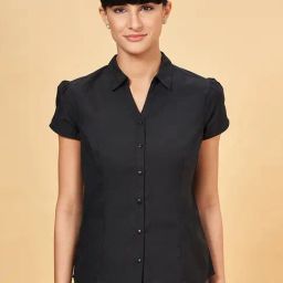 Annabelle by Pantaloons Black Regular Fit Shirt-picture-32