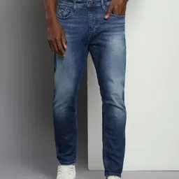 Tommy Hilfiger Blue Cotton Slim Fit Jeans-image-64