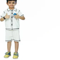 MGRS Boys White Clothing Set-image-24