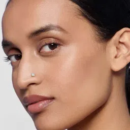 Kisna Diamond & Gold Jewellery 18k Gold & Diamond ZuriNosepin for Women image 2