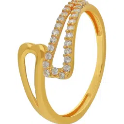 Malabar Gold and Diamonds 22k (916) Yellow Gold Ring for Women-picture-22