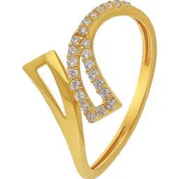 Malabar Gold and Diamonds 22k (916) Yellow Gold Ring for Women-picture-26