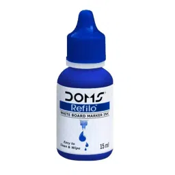 Doms Refilo 15 ml Blue White Board Marker Ink-picture-35