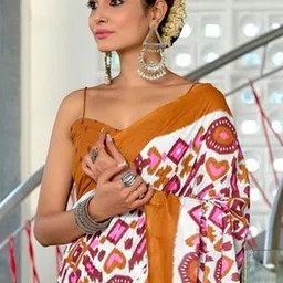 KALINI Pure Cotton Saree image 4