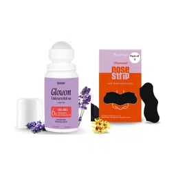 HYUMAN Set Of 2 Underarm Roll-On Infused With 6% AHA BHA - 40 ml With Nose Strips-picture-21
