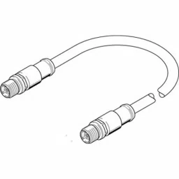 Festo Cable, NEBS Series, For Use With Pressure Sensors, NEBS-SM12G12-E-0.3-N-M12G12-picture-23