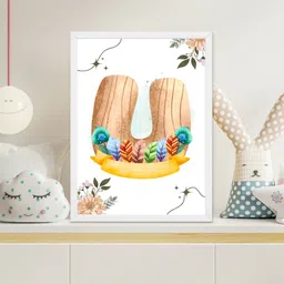 Outfit collections Alphabets Wall Art Kids Painting For Wall Décor-picture-19