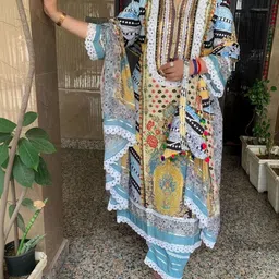 Sdc Collections Ethnic Motifs Printed Sequinned Modal Sequinned Kurti-picture-22