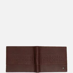 Van Heusen Men Textured Leather Two Fold Wallet image 5