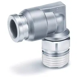 SMC KQB2L Series Elbow Fitting, 12 mm to R 3/8, Threaded-to-Tube Connection Style, KQB2L12-03S-picture-26