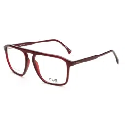 Irus Burgundy Square Eye Frames for Men-picture-31