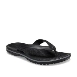 Crocs Men's Crocband Black Flip Flops image 2