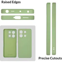 Sprig Back Cover for POCO X6 (Green) image 3