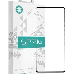 Sprig Edge To Edge Tempered Glass for Samsung Galaxy M52 5G (Pack of 1) image 2