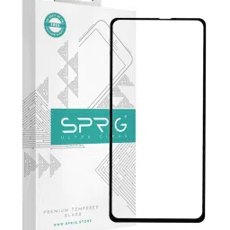 Sprig Edge To Edge Tempered Glass for OPPO F19 Pro+ 5G (Pack of 1) image 2