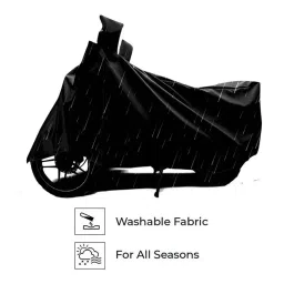 Auto Pearl Bike Cover for Hero Electric Electric Cruz BS6 (Black) image 2