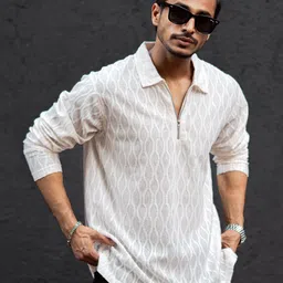 Powerlook Men Semi Sheer Casual T-Shirt-picture-48