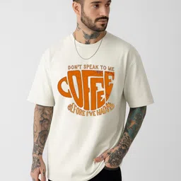 Be Crazy Men Printed T-shirt-image-94