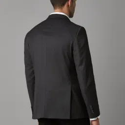 Louis Philippe Grey Slim Fit Blazer image 2