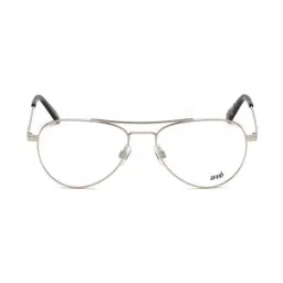 WEB EYEWEAR Silver Full Rim Aviator Designed in Italy-image-103