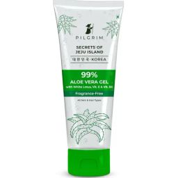 Pilgrim 99% Pure Aloe Vera Gel 200ml with Vitamin E & Vitamin B5 for Face & Hair - 200 ml-picture-41