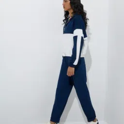 LOV by Westside Navy Colourblocked Jacket image 3