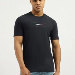 United Colors of Benetton Blue Relaxed Fit Printed T-Shirt-picture-46