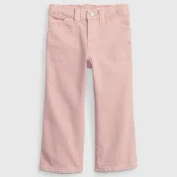 GAP Girls Pink Comfort Fit Solid Jeans-picture-14