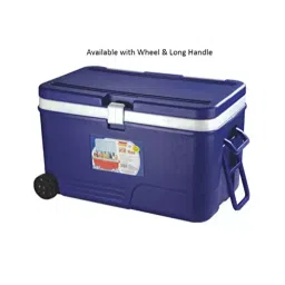 Aristo 60 Ltr Blue Plastic Ice Box With Wheel image 5