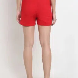 BRINNS Red Regular Fit Mid Rise Shorts image 2