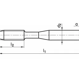 TOTEM 12 x 1.75mm Uncoated HSSE Spirex Machine TAP (IS -6175) image 2