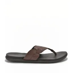 Woodland Men's Brown Thong Sandals image 2