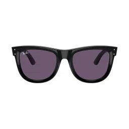 Ray-Ban Purple Square UV Protection Unisex Sunglasses image 2
