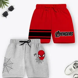 Marvel by Miss and Chief Boys Printed Avengers Shorts-picture-47