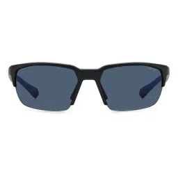Polaroid Blue Rectangular Unisex Sunglasses-image-34
