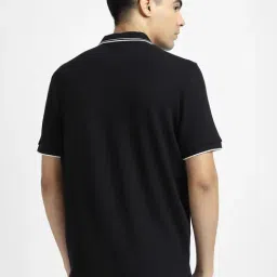 R&B Black Regular Fit T-Shirt image 2