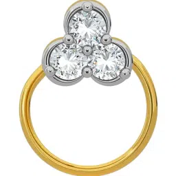 Kisna Diamond & Gold Jewellery 14k Gold & Diamond AmiraNosepin for Women-picture-10