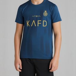 dostitch Boys Navy Blue Cristiano Ronaldo Football Jersey Set-picture-34