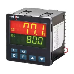 Red Lion PXU Panel Mount PID Temperature Controller, 95.8 x 95.8 mm 2 Input, 2 Output 4-20 mA, Relay, 24 V dc Supply, PXU31AE0-picture-43