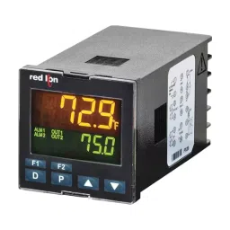 Red Lion PXU Panel Mount PID Temperature Controller, 48 x 48 mm 2 Input, 2 Output 4-20 mA, Relay, 100 - 240 V ac, PXU31A20-picture-41