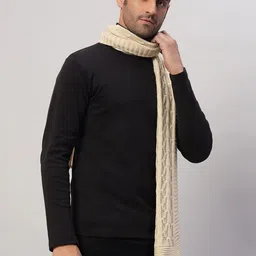 HANDICRAFT PALACE Men Merino Wool Mufflers image 2