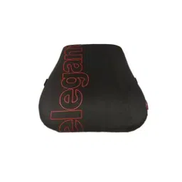Elegant Fur 45x30x10cm Memory Foam Black Full Slim Active Back Support Car Pillow image 2