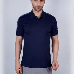 Shiv Naresh Men Printed Polo Collar T-shirt-image-29