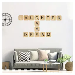 Fiddlys Blank Square Wooden Boards for Painting Cutting & DIY Crafts - 40 Pieces image 3