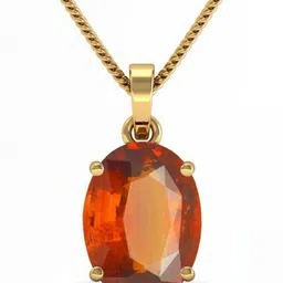 RAVIOUR LIFESTYLE Unisex Gold-plated Garnet Alloy Pendants-picture-34