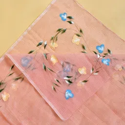 POISED Floral Printed Kota Doria Dupatta image 5