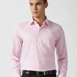 Van Heusen Spread Collar Cotton Slim Fit Formal Shirt-picture-31