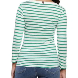 TOMMY HILFIGER White Cotton T-Shirt image 2