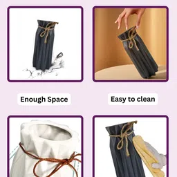 DecorTwist Green Textured Centerpiece Flower Vases for Home Decor image 2