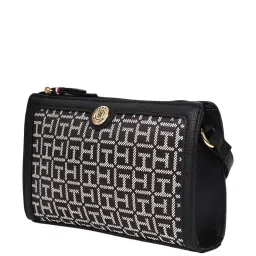 TOMMY HILFIGER Black WILDER II Logo Cross Body Bag image 2